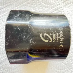 Sunex 10607 3 1/4 Inch Axle Nut Socket 8 Point With 3/4 Drive Part #10607