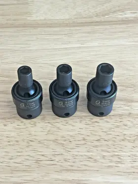 307UM-308UM-309UM SUNEX Drive Impact Wobble Socket Set