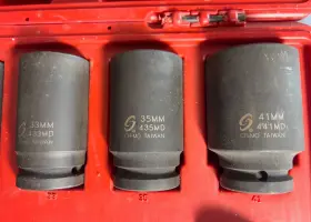 741802667977 SUNEX Drive Impact Socket Set #3