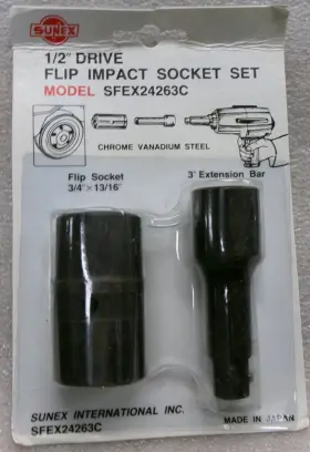 SFEX24263C SUNEX Drive Impact Socket Extension Bar