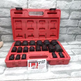 2819 SUNEX TOOLS Drive Fractional Impact Socket Set