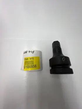 560722 SUNEX TOOLS Incjh Drive Hex Impact Socket Alloy Steel #2