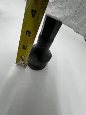 560722 SUNEX TOOLS Incjh Drive Hex Impact Socket Alloy Steel