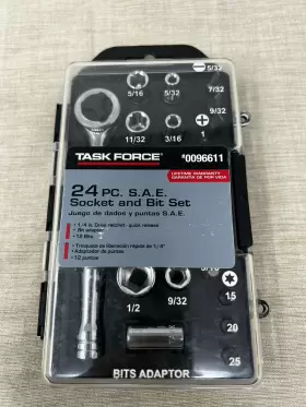 0096611 TASK FORCE Socket Bit Set