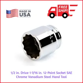 445038268245 TEKTON Drive Socket Vanadium Steel Tool