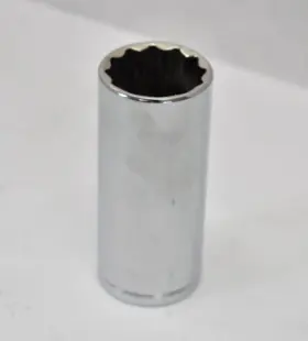 Tekton Shd23225 1/2 Inch Drive X 1 Deep Impact Socket 12 Point Chrome Finish