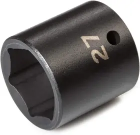 Tekton Sid22127 1/2 Inch Drive X 27 Mm 6-point Impact Socket