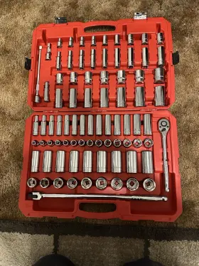 Tekton Skt25316 1/2 Drive 12 Point Socket Ratchet Set 83 Piece Kit