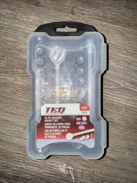TQ331 TEQ CORRECT Ratchet Socket Set