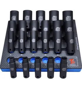 MD-1032-MO THORIUM Drive Impact Point Socket Set