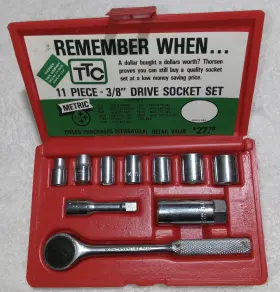 50513-RBS THORSEN Drive Socket Set