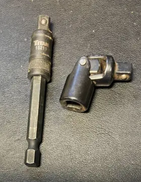 15211 TITAN Locking Hex Shank Square Drive Socket Adapter Adp