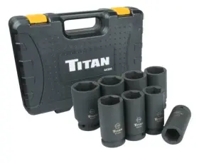 44300 TITAN Drive Impact Socket Set