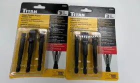 49003 TITAN Drive Impact Wobble Socket Adapter Set