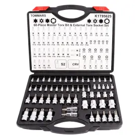 K1T95625 TOMMARS Master Torx Bit Socket Set