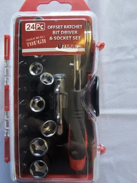 TSSD24012 TOOLS BUILT TOUGH Utool Bit Driver Socket Set