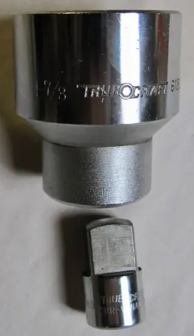 61260-40180 TRUE CRAFT Vanadium Drive Socket Adapter