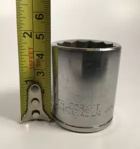 45228 TRUECRAFT Impact Socket Vanadium Drive