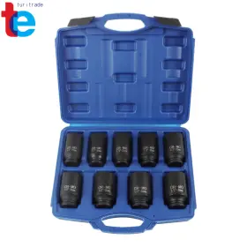 TR31092 TURITRADE Impact Socket Set Drive Axle Hub Nut
