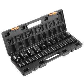 Uimoso Cjtt12in26pc00001 26-piece 1/2 Inch Drive Impact Socket Set Standard Length 6-point