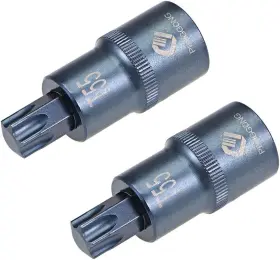 A19072700UX0447 UXCELL Drive Torx Bit Socket Steel T55 S2