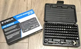 VHS100A VEGA TOOLS Master Hex Bit Driver Set