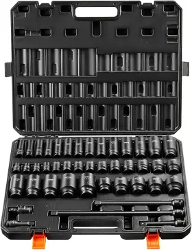 1-2-43PC VEVOR Impact Socket Set
