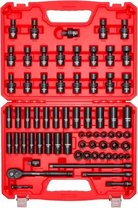 69300009 VEVOR Drive Impact Socket Set