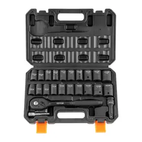 CJT12SAECRV33R6O6 VEVOR Impact Sockets Set Drive Bit Ratchet