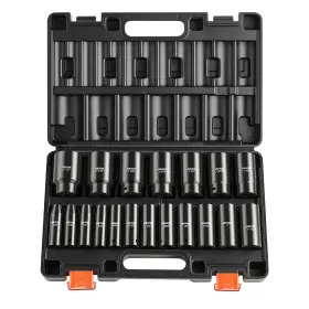 2-19PC VEVOR Impact Socket Set