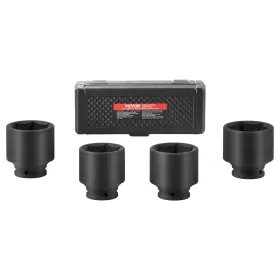 ZLMTTCZLM126TY6UZ VEVOR Axle Nut Impact Socket Set Drive