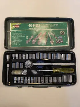 VF-40P VILLAGE FORGE Drive Socket Set