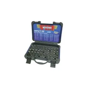 Vim Tools 092308936501 Impact50 50 Pc. 3/8 Inch Square Drive Impact Master Set