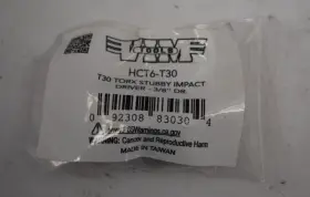 HCT6-T30 VIM TOOLS Single Half Torx Impact Socket Drive