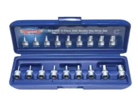SHI400 VIM TOOLS Drive Stubby Hex Bit Set