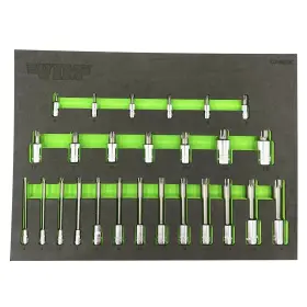 XZNMS26 VIM Tools Master Triple Square Driver Set Steel