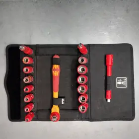013288190970 WERA Drive Insulated Vde Socket Set Ratchet