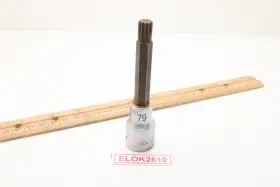 760C-M10-100 WERA Drive Spline Socket West
