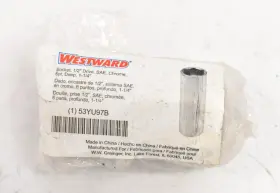 53YU97B WESTWARD Socket Standard Drive Point