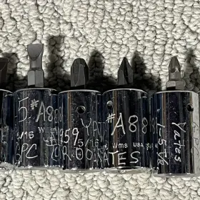 10A-3S WILLIAMS Drive Flat Head Phillips Bit Socket Set #3