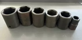 4-638 WILLIAMS Impact Socket Set Drive Point