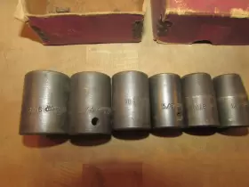Williams 4X002 Vintage Tool Six 1/2 Inch Drive Point Impact #3