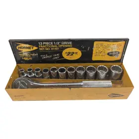 81481 WILLIAMS Drive Ratchet Socket Set Hornet