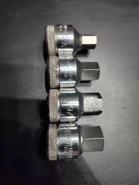 AS-620 WILLIAMS Set Hex Drain Plug Sockets