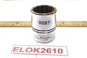 H-1244 WILLIAMS Drive Point Socket Jh