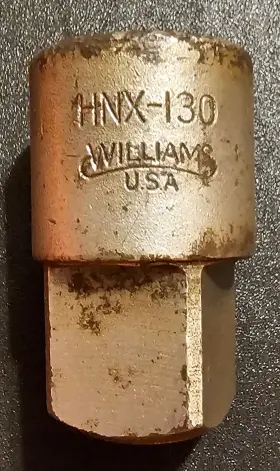 H130 WILLIAMS Drive Adapter Female Male