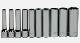 JHWWSMD10HRC WILLIAMS Drive Point Socket Set