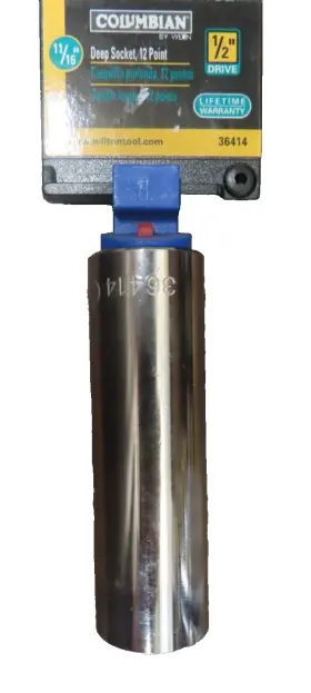 36414 WILTON TOOL Columbian Deepwell Socket Drive Point