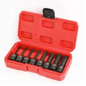 WT01T0637 WINMAX Drive Impact Socket Set Hex Bit Driver Air
