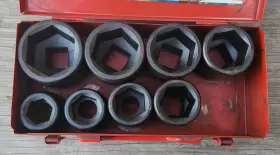 12-IS101S-2 WISDOM USA TAIWAN Drive Impact Socket Set #3